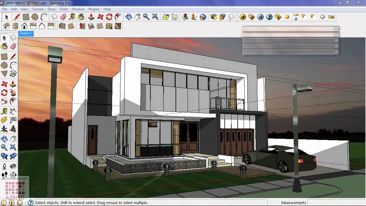 vray for sketchup tutorial